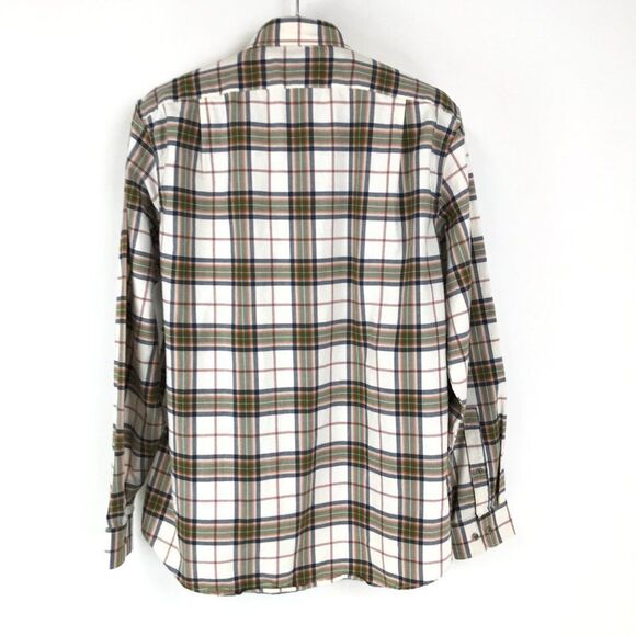 Eddie Bauer Button Down Shirt Men's Medium Relaxed Fit Long Sleeve Cotton Casual - Picture 3 of 10